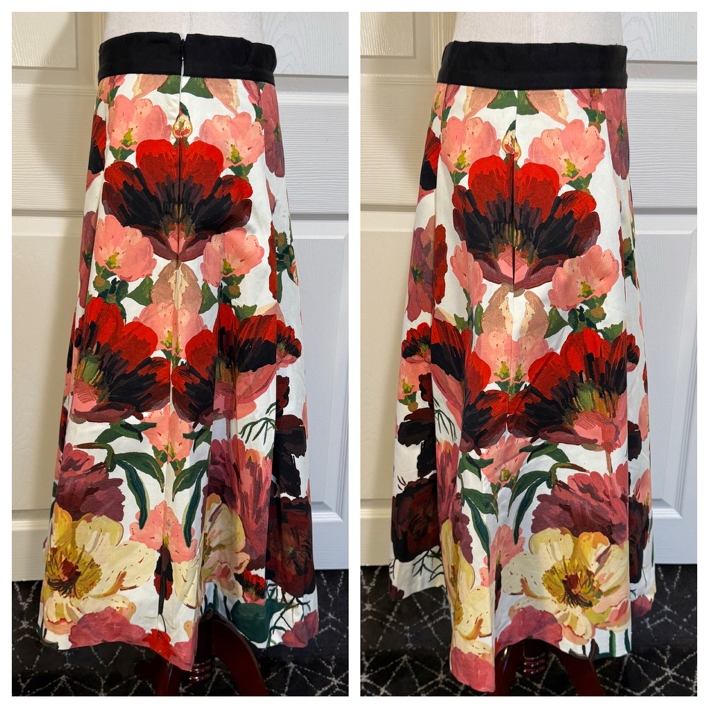 WHBM Poppy Full Midi Skirt - Picture 3 of 4